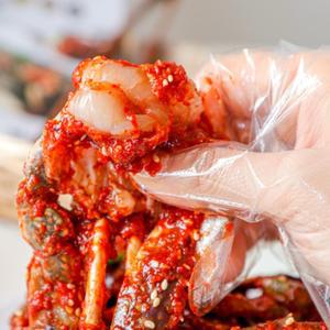 국내산 연평도 절단 꽃게 양념게장 1.3kg 4-5마리 수제 저염 게살장 특제 양념소스 밥도둑
