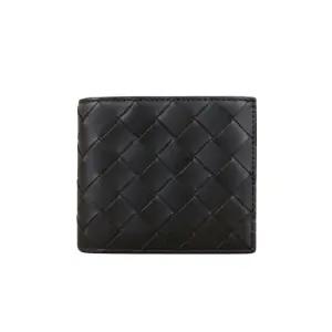 [명품] 인트레치아토 남성 반지갑 블랙 743211 VCPQ4 8803