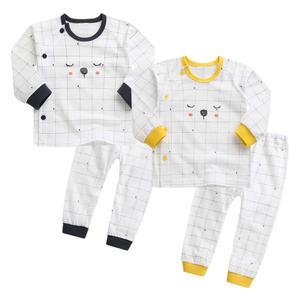 아기내복 유아상하복세트 큐티사각 쟈가드내의(긴팔) 백일 돌 봄여름가을용 아이에게 편한 옷_그린베베