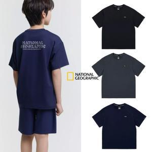 내셔널 지오그래픽 키즈 반팔티 네셔널 냉감 베이직 초등 남아 에어로쿨 여름 티셔츠 주니어