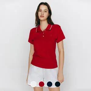 [지오다노] 315505 여 미니핏 폴로 반팔티