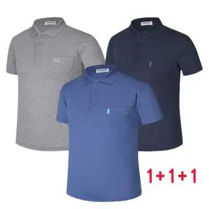 파크타운 솔리드 반팔카라티셔츠 3종세트 PT5801골프티 카라티셔츠 기능성티