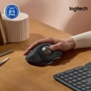 로지텍 코리아 MX ERGO S 무선 블루투스 트랙볼 마우스