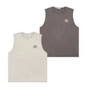 [행텐][모다부평]남성 피그먼트 슬리브리스 티셔츠10520-033-403-03_BP