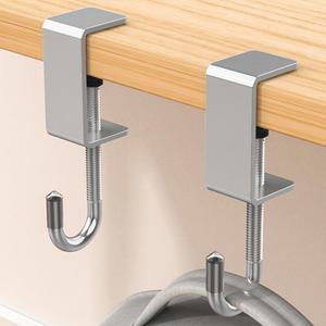 무타공 스틸 가방 책상걸이/ 사무실 휴대용 데스크 거치대 고리 후크 카페