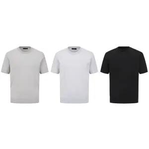 [앤드지](타임스퀘어점패션관)ANDZ 투톤배색 라운드넥 반필 니트BZF2ER1102