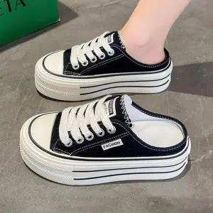 ONM 여성 뮬 겸용 통굽 플랫폼 뮬 스니커즈 운동화 2컬러