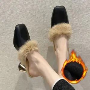 ONM 미들힐 키높이 여자구두 여성신발 토오픈 여성구두