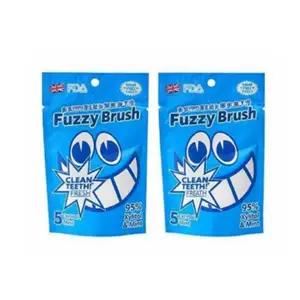 Fuzzy Brush 퍼지브러쉬 (낱개10개입) 껌처럼 씹는 일회용 칫솔