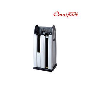 OMNIPACK 우산 비닐 포장기 OPQ-SR 호텔 로비 스텐 업소용 짧은 긴 봉투 봉지 자동포장기