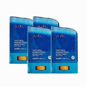AHC 내추럴 퍼펙션 더블 쉴드 선스틱 22g (SPF 50+) 파랑색 4개