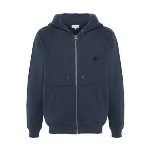 볼드 폭스헤드 패치 후드집업 네이비 MM00714KM0307 P476