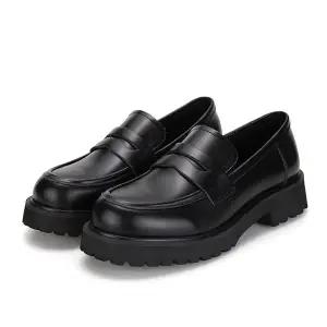 [BABARA][본사운영] 바바라 소가죽 배색 여성로퍼 4cm_BBG136