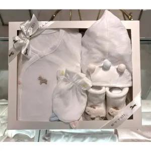 [에뜨와](본점) (임신출산선물 )소이배내저고리X신생모X손싸개X양말세트 (07S084406S7)