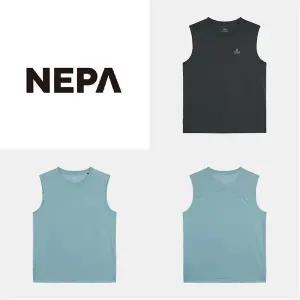 [네파]남성 퍼포먼스랩 슬리브리스 티셔츠_7L35725_BP