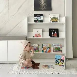 E0자재 BC7372 테미스 라운드 틸팅 전면책장 800