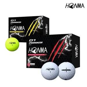 [혼마][5더즌/무료배송] 혼마골프정품 D1 스피드 몬스터 골프공 3피스