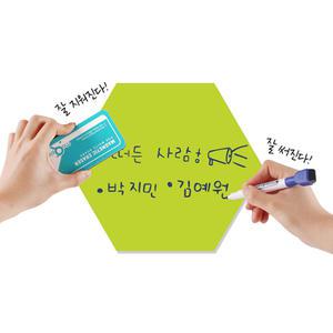 마그피아 육각헥사보드 7장 세트 고무자석 메모보드