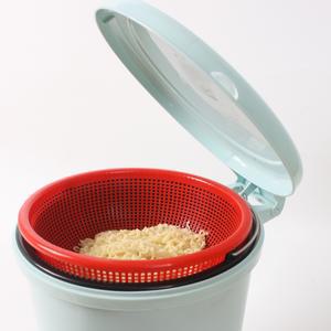 페달형 라면 국물 처리통 음식물 쓰레기통 편의점 카페 라면국물통 13L