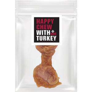 더내추럴 해피츄 터키츄 본 M x 16개 강아지껌 애견간식 칠면조간식