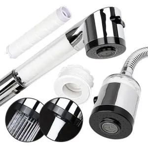 주방 필터헤드 싱크대 거위목 코브라 수도 수전/싱크/씽크/씽크대/호스/세트/연결/폭포수/자바라/헤드/폭포