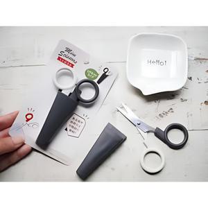 일본 마그네트 미니 가위 휴대용 문구 현관 냉장고 부착 사무용