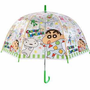 짱구 크래용 신짱 돔형 비닐우산 자동 장우산 55cm 캐릭터우산