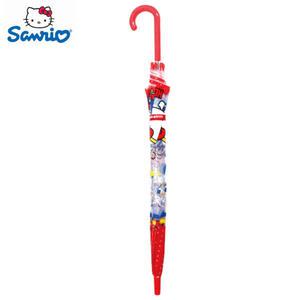 산리오 헬로 키티 돔형 비닐우산 자동 장우산 55cm 캐릭터우산