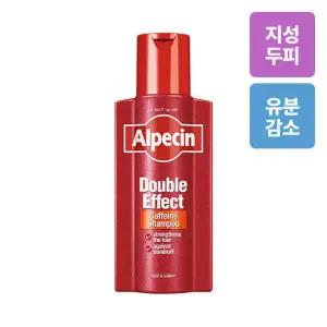 알페신 더블이펙트 카페인 샴푸 375ml (지성용)
