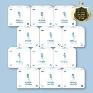 [시그널라인] 입는 오버나이트 팬티형 생리대 대형 12팩(96P)