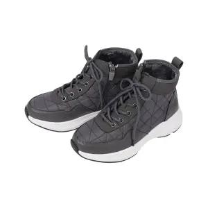 [크로커다일레이디]패딩 배색 장목 운동화_CLDWS1104