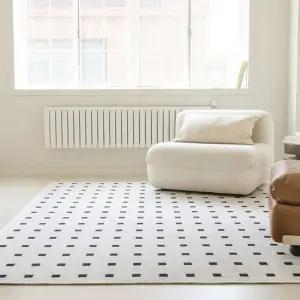 노르딕 북유럽감성 타일 패턴 워셔블 사계절 러그 카페트 200x270cm