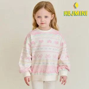 [헤이미니] 해피플레이스핑크자가드티셔츠