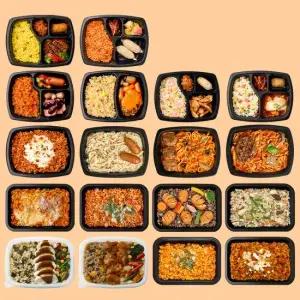 굿스푼 헬스 식단용 단백질도시락 18종 18팩