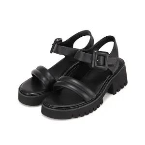 바바라 양가죽 플랫폼 몰드 여성샌들 5cm_AAH453
