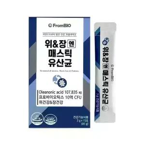 프롬바이오 위장엔 매스틱 유산균 1개월 15포 1개 / 써클