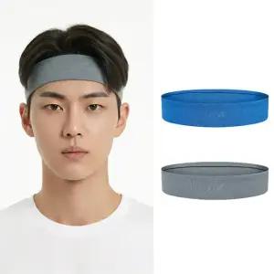 무료배송[비티알공식]공용 여름 접촉냉감 이중밴딩 골프 쿨헤어밴드