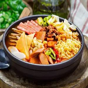 장순필 고기반 부대찌개 500g 2봉 4봉 + 라면사리 2봉 4봉 1봉 2-3인분)