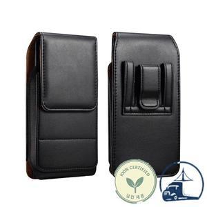 암소 가죽 전화 벨트 클립케이스 허리 삼성 갤럭시 S25 울트라 플러스 FE A16 5G 홀스터 파우치