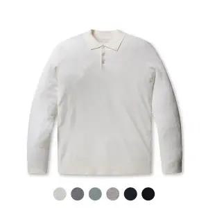 [프로젝트엠] 남성 캐시미어 버튼 카라 스웨터 풀오버EPD4ET1100