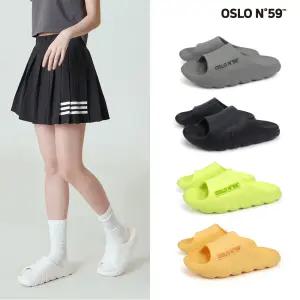 오슬로 N59 슬리퍼/실내 사무실 발편한 슬리퍼 푹신한 남성 여성 족저근막염