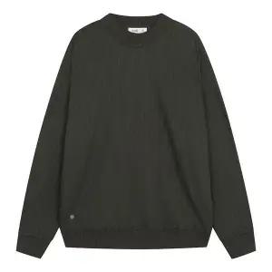 [하프클럽/]스트라이프 맨투맨 셔츠 다크그레이 PJIBH8001 B