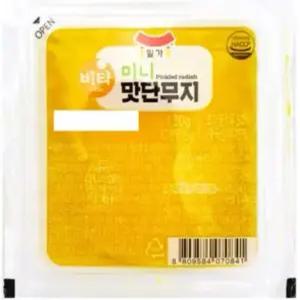 일가 슬림 미니 단무지 130g X 80개