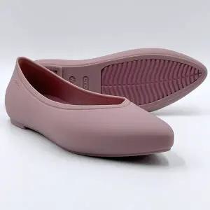 크록스 여성 브루클린 포인티드 플랫 까시스 정품 210169-5PG