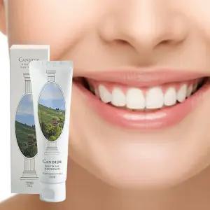 칸디데 화이트 치아 미백 케어 치약 누렁니 누런 이빨 개선 칸디대 칸데디 켄디데 캔디데