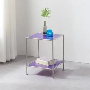 [우아미가구]리인 미드센츄리모던 1x1 모듈 유리 선반장