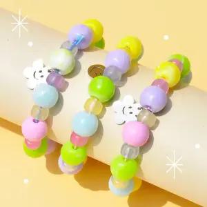 아트앤허그 폐플라스틱 업사이클링 비즈 팔찌 만들기 환경수업 색이 변하는 자외선 구슬 공예