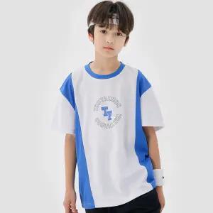 (틴플로우) 유스후드 배색티[티셔츠TLCZ810]