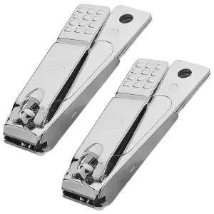 쓰리세븐 777 일자 기형 내성 발톱깍이 (N-220ZASC-2개) 일자형 발톱 깍기 내향성 손톱 깍이 튐방지캡