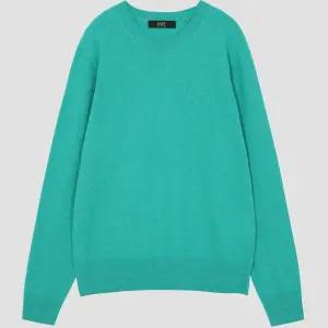 캐시미어 혼방 크루넥 니트 풀오버 [UFI4-KCN4S3S]